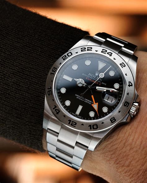 rolex explorer 2 price australia|Rolex explorer 2 value.